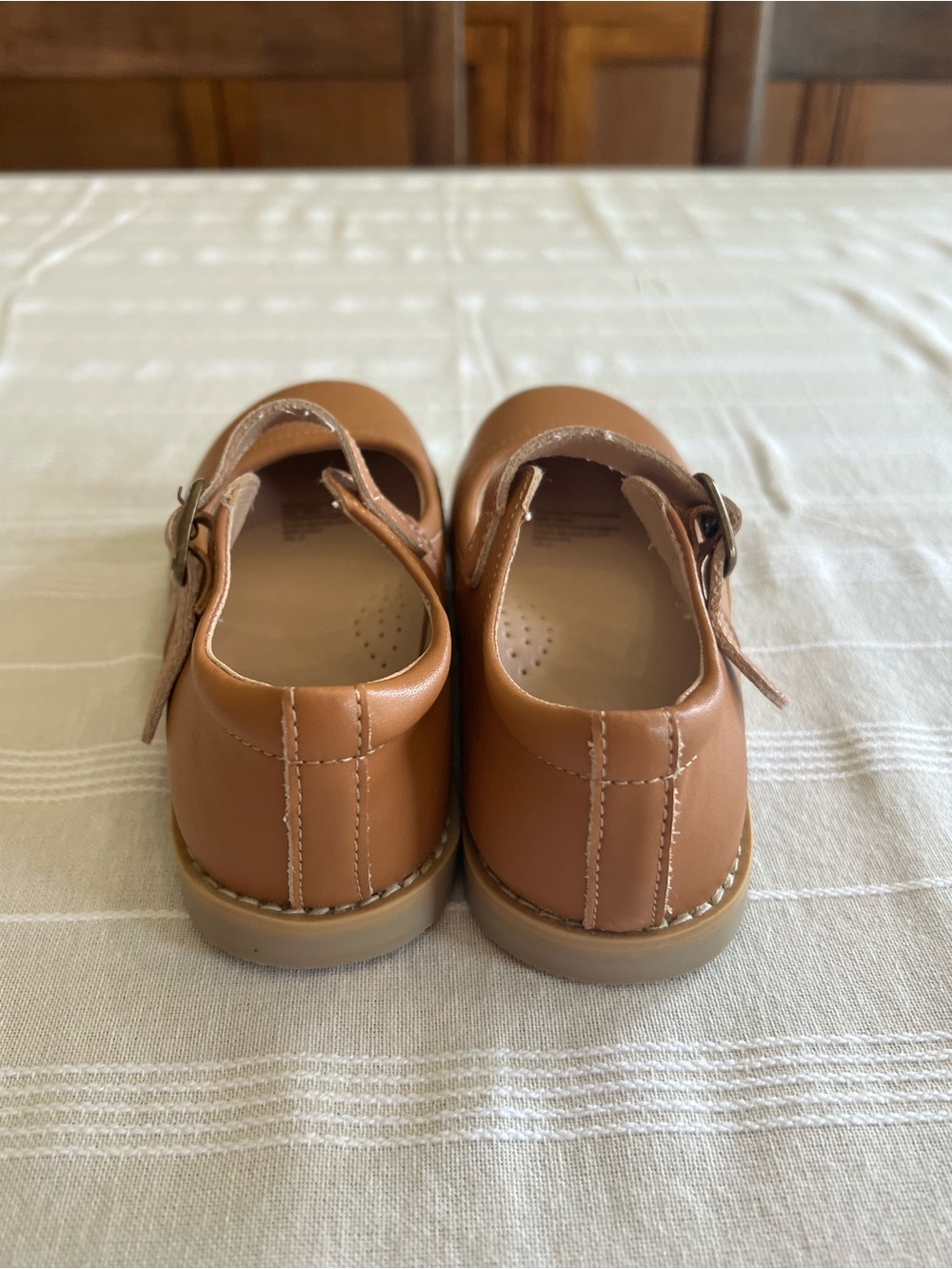 SweetHoney Girls' Brown Mary Jane Dress Shoes - Picture 4 of 5